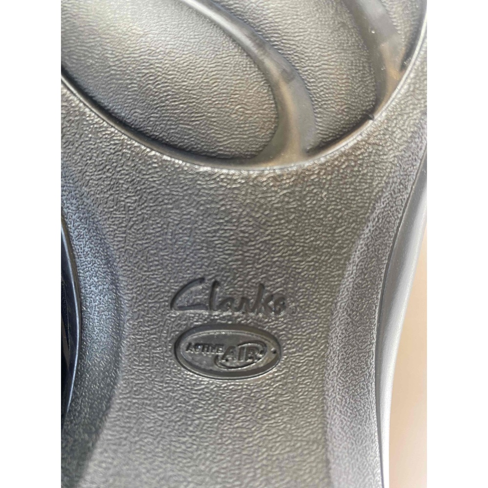 Clarks Black Women Breathable‎ Comfort Cushioned Round Toe Shoe 8.5W - Picture 9 of 15